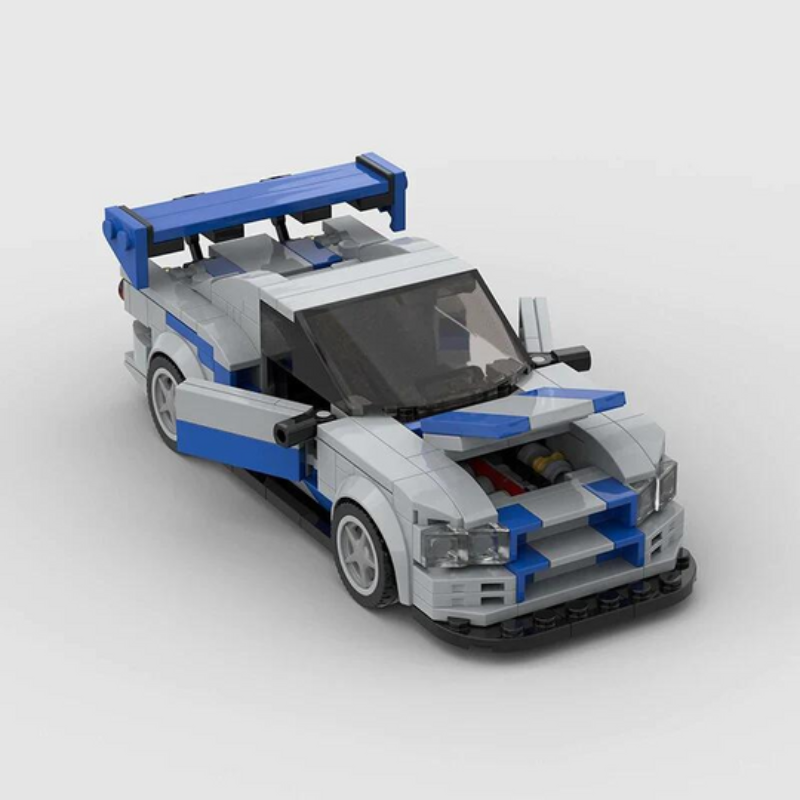 Skyline R34 F&F | 332 PCS