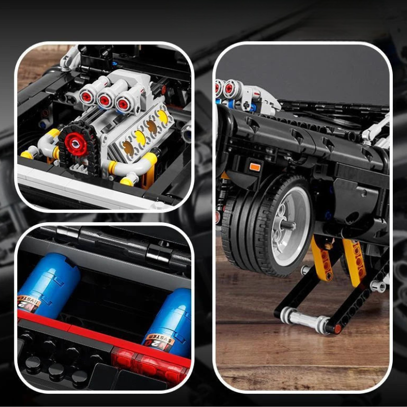 Dodge Charger 70 R/T V&F Technic | 1077 PCS