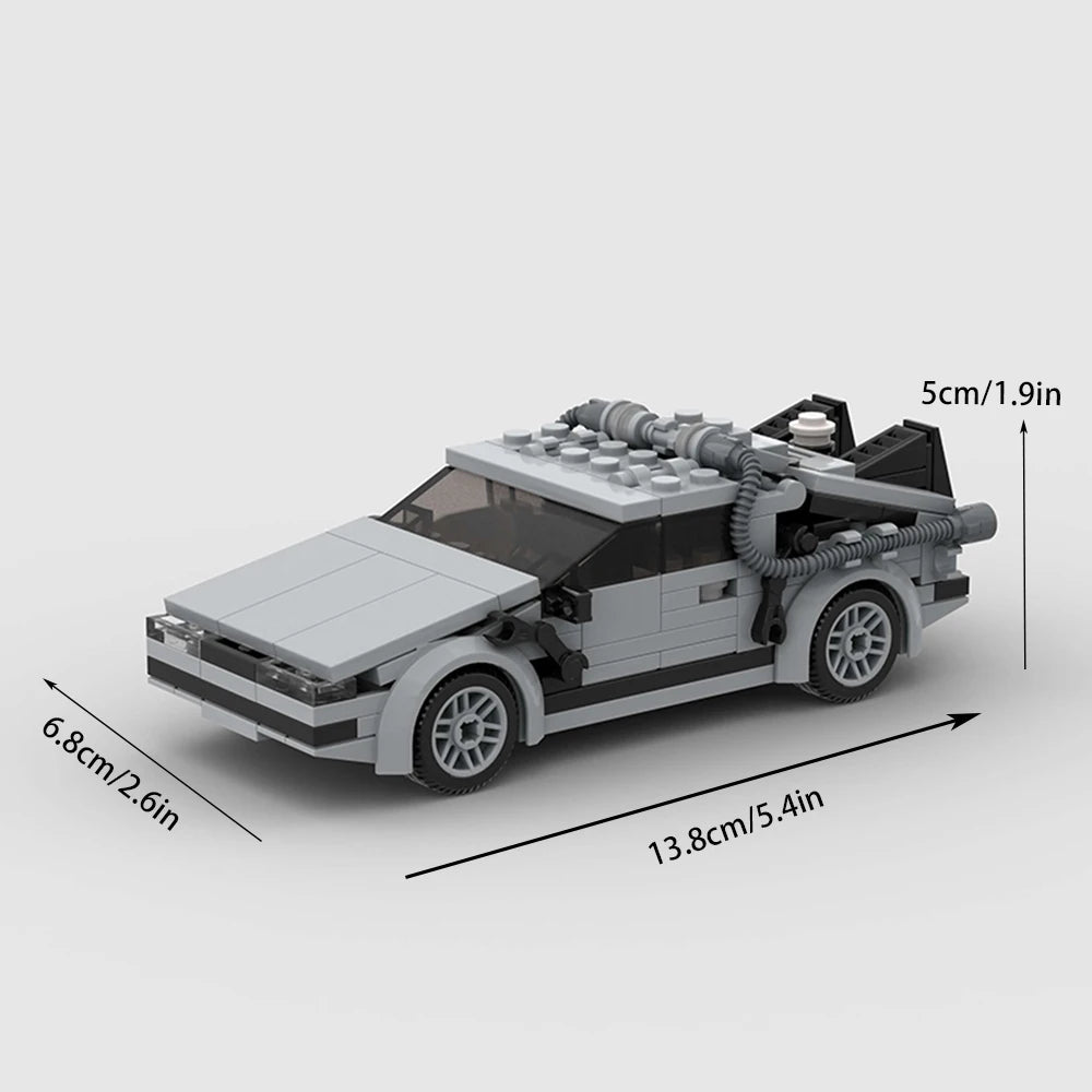 DMC Delorean De volta para o futuro | 206 PCS