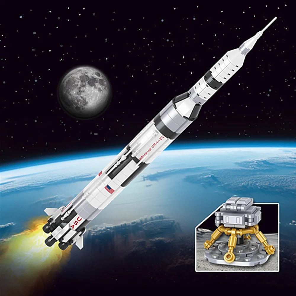 Foguete Apollo 11 NASA | 445 PCS