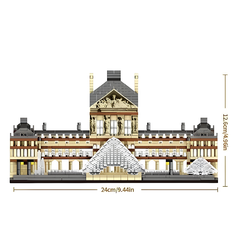 Museu do Louvre | 3377 PCS