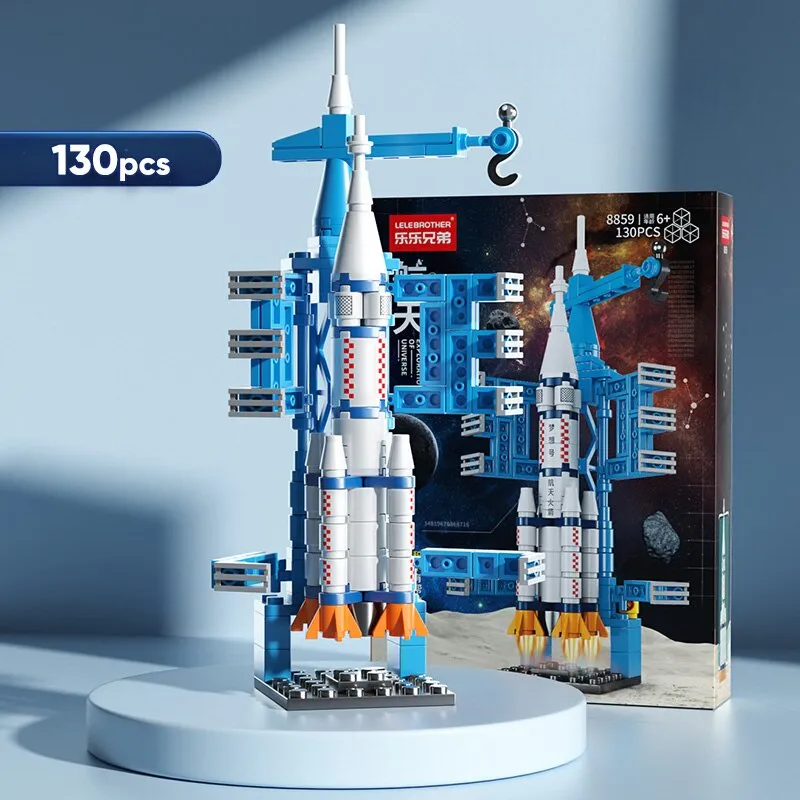 Foguete com base de lançamento | 130+ PCS